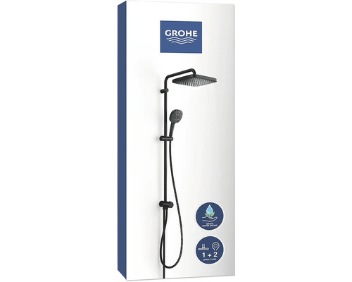 Grohe Duschsystem mit Kopf- und Handbrause