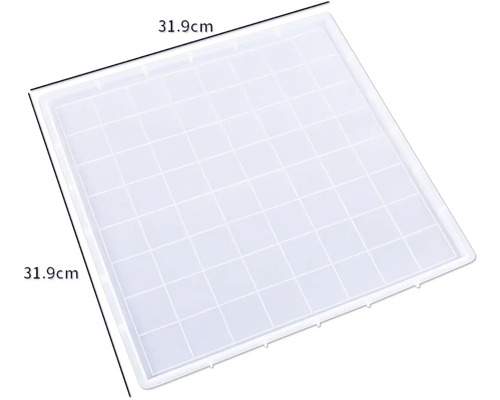 Moule carré en silicone, 31,9 cm