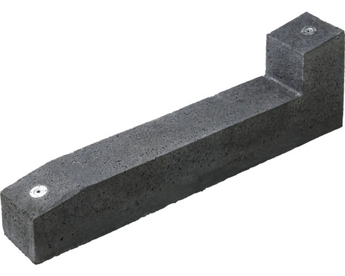 Équerre en béton avec éclairage extérieur intégré