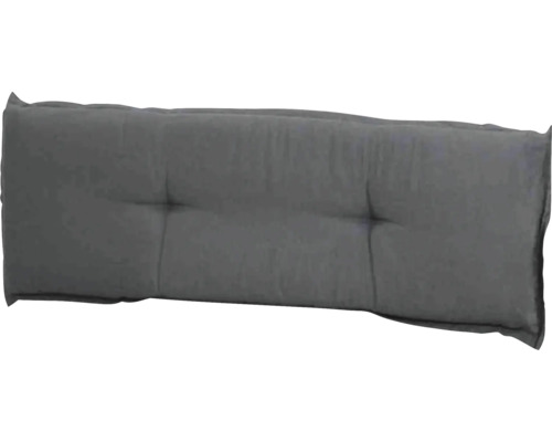 Coussin de dossier gris avec boutons