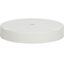 Cache-piton de plafond en plastique avec ouverture centrale