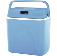 Glacière bleue avec poignée pour le transport d''aliments et de boissons