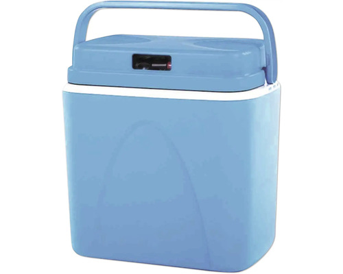 Glacière bleue avec poignée pour le transport d''aliments et de boissons