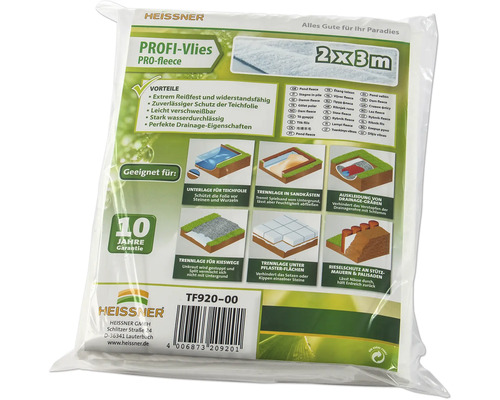 Emballage non-tissé pour bassin 2 x 3 mètres