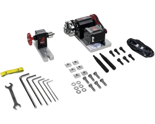 Tour Holzmann avec accessoires tels que clé à molette, clés Allen, vis et mètre ruban