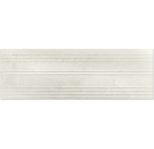 Carreau de céramique avec motif de rainures horizontales