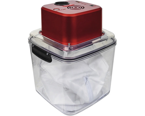 Appareil d''extraction de plantes avec récipient