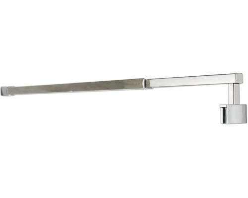 Étrier de stabilisation form&style MODENA carré 730 - 1200 mm extractible chrome Penderie coulissante en métal pour armoires