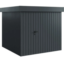 Abri de jardin en métal avec porte et poignée