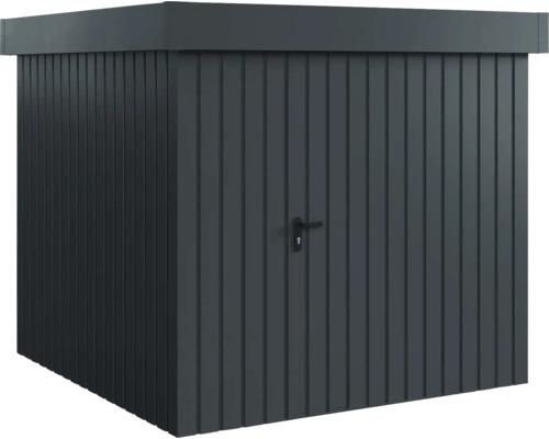 Abri de jardin en métal avec porte et poignée