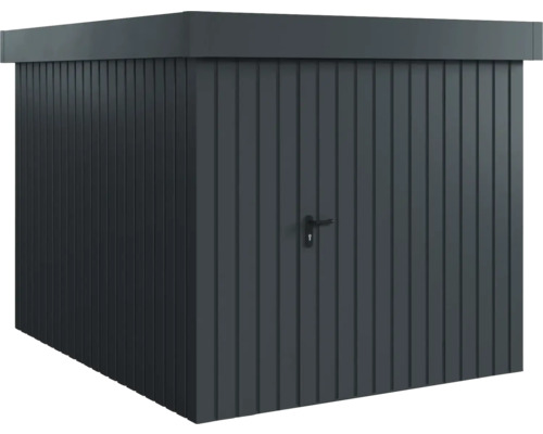 Abri de jardin en métal avec porte et poignée