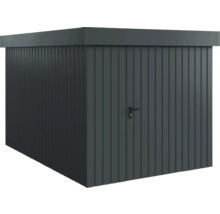 Abri de jardin métallique avec porte et poignée
