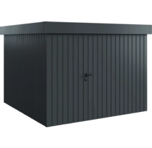 Abri de jardin métallique avec porte
