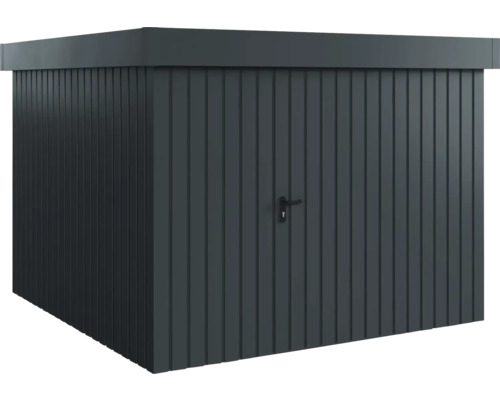 Abri de jardin métallique avec porte