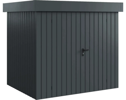 Abri de rangement en métal avec porte pour l''extérieur