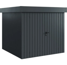 Armoire de jardin métallique avec porte et poignée
