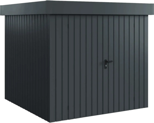 Armoire de jardin métallique avec porte et poignée