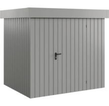 Armoire de jardin en métal avec porte et poignée pour rangement extérieur
