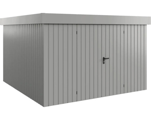 Abri de jardin métallique avec double porte