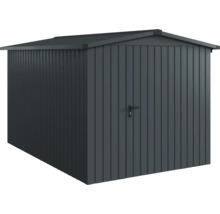 Abri de jardin en métal avec porte