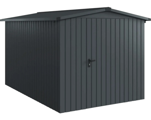 Abri de jardin en métal avec porte