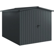 Abri de jardin en métal avec porte