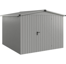 Abri de jardin en métal avec porte