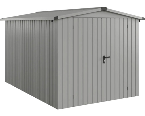 Abri de jardin métallique avec porte