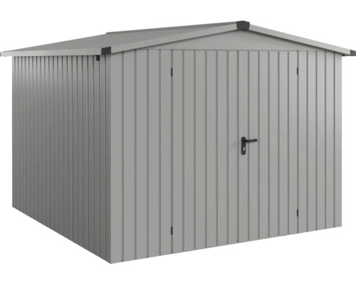 Abri de jardin métallique avec double porte pour ranger les outils de jardin