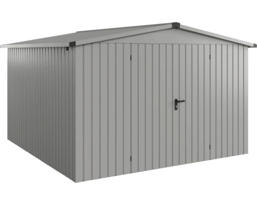 Abri de jardin métallique avec double porte