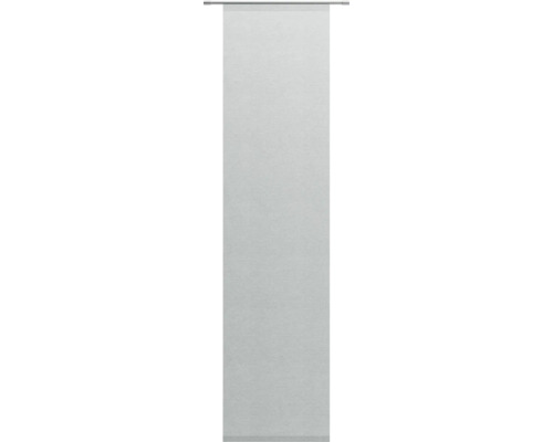 Schiebegardine nach Maß Alora-Eco hellgrau 60 cm breit Rollostoff für Fenster