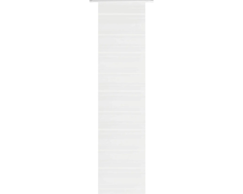 Schiebegardine nach Maß Korsika wollweiß 60 cm breit Rollo