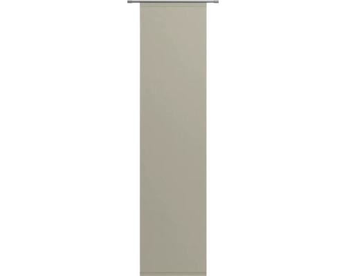 Schiebegardine nach Maß Saros taupe 60 cm breit Textiles Rollo für Fenster oder Türen