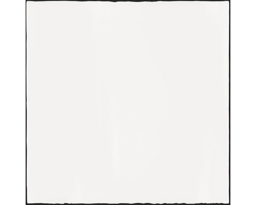 Dalle Metro Artisan blanc brillant 15 x 15 cm