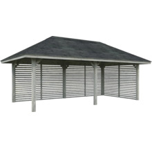 Pavillon en bois avec toit