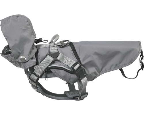 Harnais ArmoredTech All Weather XS 19 - 31 cm gris Imperméable pour chien avec harnais pour les activités de plein air