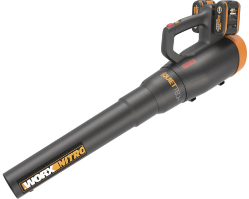 Souffleur de feuilles sans fil avec le logo Worx Nitro