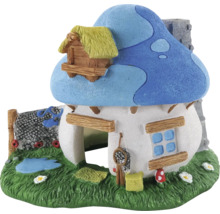 Figurine décorative de maison champignon pour aquarium