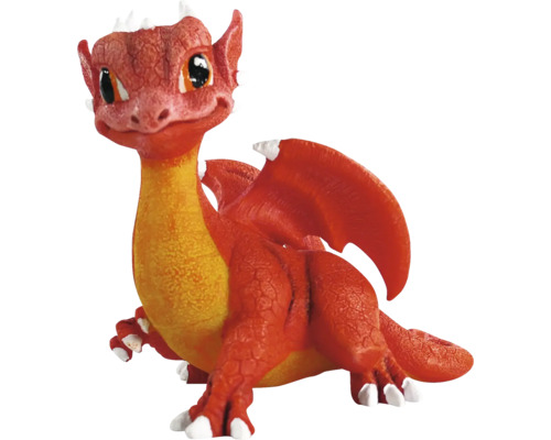 Dekofigur Drache aus Kunststein