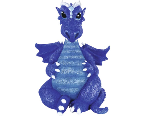Dekofigur blauer Drache
