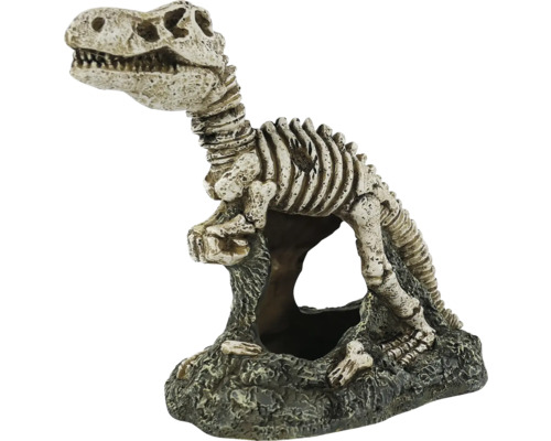 Squelette de dinosaure comme décoration pour aquariums