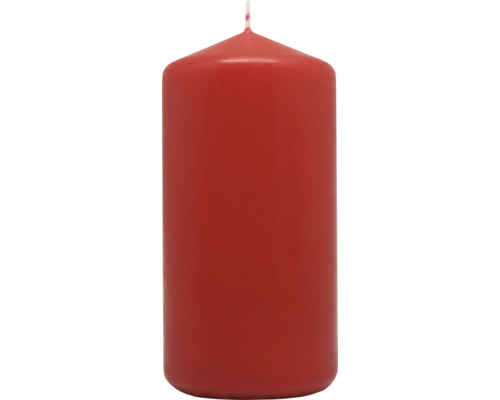 Bougie pilier rouge