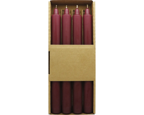Paquet de huit bougies piliers