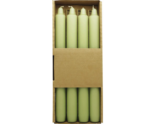 Paquet de huit bougies de table