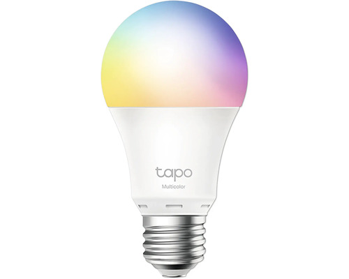 LED Lampe A60 dimmbar E27/8,3W(60W ) 806 lm weiß 2500- 6500 K RGBW Tapo L530E 2 Stück Smarte Lampe mit verschiedenen Farben und Tapo Logo