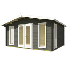 Gartenhaus mit Fenstern und Doppeltür