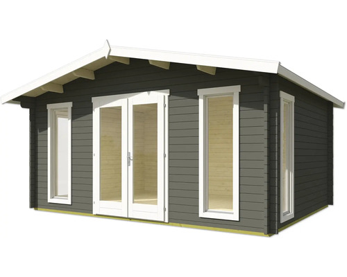 Gartenhaus mit Fenstern und Doppeltür