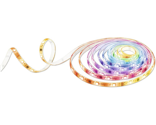 Bande Smart Light 24W 2000 lm 2500- 6500 K RVBB changement de couleurs 2x 5 m L930-10 230/12V Bande LED enroulée