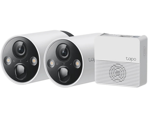 Système de caméras de surveillance sans fil Tapo avec deux caméras et station de base
