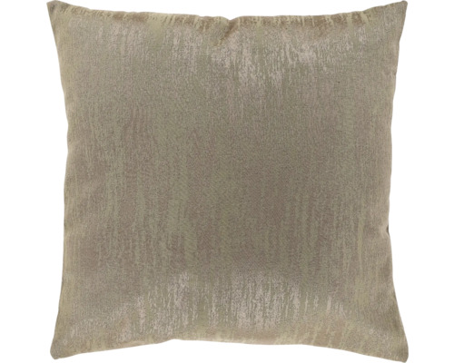 Coussin décoratif Neomi sable 45x45 cm Coussin décoratif carré en tissu